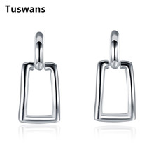 Geometry Long Square Simple Dangle Earrings For Women Personality Jewelry Gifts Anniversary Pendientes Mujer Moda 2024 - buy cheap