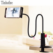 Tinhofire Black 70CM Long Arm Tablet PC Mobile phone holder stand lazy tablet mount bracket for 4-10.6 inch Ipad Tablet iphone 2024 - buy cheap