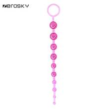 Zerosky Silicone Beads Anal Plug Sex Toys for Women Men Butt Plug Erotic Anal Toys Prostate Massager Adult Toys 2024 - buy cheap