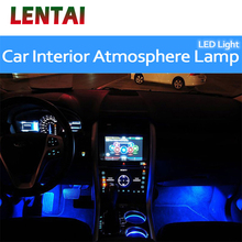 LENTAI 1Set Car Interior LED Atmosphere Lamp Flexible Light For Mercedes W205 W203 Volvo XC90 S60 XC60 V40 Alfa Romeo 159 156 2024 - buy cheap