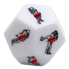 1 Pair Erotic Dice Game Toy For Bachelor Party Funny Dice Adult Couple Novelty Gift 3CM Hot Selling 2024 - buy cheap