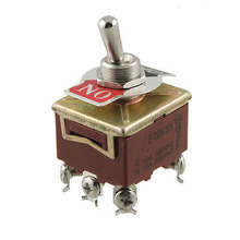 On-Off 2 Way 3PST Latching Toggle Switch AC 15A/250V 10A/380V E-TEN 301 2024 - buy cheap