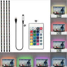 1M 2M DC 5V USB LED Strip 5050 Waterproof LED Light Flexible 50CM 24 Key Remote For TV Background Lighting 2024 - buy cheap