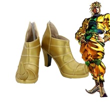 Jojo's bizarre adventure 3 dio marca, sapatos para cosplay de salto alto, feito em tamanho europeu 2024 - compre barato