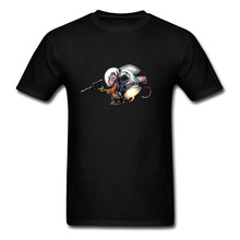 Camiseta de Punky para hombre, camiseta Funky Jetpack Monkey estampada, camiseta de dibujos animados, ropa divertida para chicos, camisetas de Hip Hop para estudiantes, novedad 2024 - compra barato