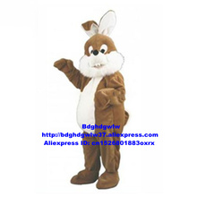 Brown Easter Bunny Osterhase Rabbit Hare Mascot Costume Adult Cartoon Character Attract Customers Preschool Education zx2577 2024 - buy cheap
