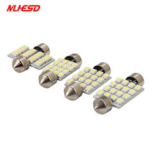 100pcs Festoon C5W LED Bulbs 31mm 36mm 39mm 41mm 16SMD 3528 Car Interior LED Dome Light Bulbs Auto Map Reading Lamp White 12V 2024 - buy cheap