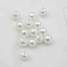 FLTMRH 6MM 300PCS ABS Imitation Pearl Round Plastic Beads, Making jewelry diy beads, Jewelry Handmade necklace 2024 - buy cheap