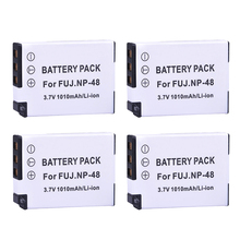 4pcs 3.7V 1010mAh NP-48 NP 48 NP48 Li-ion Battery  for Fujifilm XQ1 XQ2 NP-48 Cameras 2024 - buy cheap