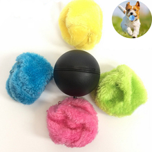 Bola de brinquedo para cachorro e gato, brinquedo elétrico, interativo, com 4 tampas, para animais de estimação 2024 - compre barato