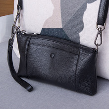 Genuine Leather Small Shoulder Bag Women Evening Party Clutches Handbag Luxury Ladies Messenger Crossbody Bags For Female bolsas 2024 - buy cheap