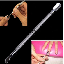 1 pcs under nail cuticle or dirt Cuticle Nail Pusher Spoon Remover Manicure Pedicure cleaning 2024 - buy cheap