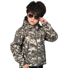 New TAD Tactical Shark Skin Children Outdoor Softshell Jacket Kids Sport  Camping Clothes Waterproof Ski Hiking Jackets S-XXL 2024 - buy cheap