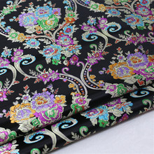 C559-tela de brocado floral chino para mujer, de 5 colores tela de seda, Jacquard, Cheongsam, 1 yarda, para Boda China 2024 - compra barato
