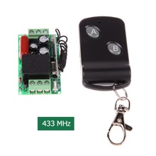 New 220V 315MHz/433MHz Small Remote Control Switch with 2-Button Remote Control uzaktan kumanda telecomando cancello 2024 - buy cheap