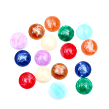 LF 100Pcs Mixed Round Resin Decoration Crafts Flatback Cabochon Embellishments For Scrapbooking Kawaii Cute Diy Accessories 2024 - buy cheap
