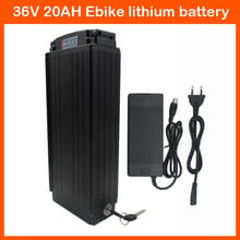 36 Volt 1000W Electric bike lithium battery 36v 20ah Scooter Rear Rack battery pack with Tail light 30A BMS 42V 2A charger 2024 - buy cheap