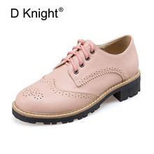 British Style Women's Oxford Shoes New Fashion Vintage Bullock Students Oxfords For Women Retro Tassel Ladies Casual Flat Shoes 2024 - buy cheap