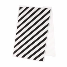Plastic Embossing Folder Template for DIY Scrapbook Photo Album Card Paper Craft Diagonal Stripes--Y142 2024 - buy cheap