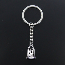 Fashion Keychain 24x13mm Lovers Sweethearts Wedding Pendants DIY Men Jewelry Car Key Chain Ring Holder Souvenir For Gift 2024 - buy cheap