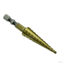 3-13MM Titanium Coated Step Drill 1/4" HSS Hex Shaft Drive Metal Drill with Hexagonal Handle 2024 - buy cheap