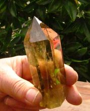 Afa880257 + + + + aaa longo natural citrino esfumaçado quartzo cristal ponto cura 2024 - compre barato