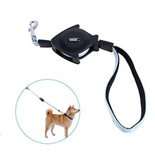 Retractable Dog Leash Automatic retractable 4.6ft  Pet Portable Leash Dog Walking Leash with Padded Handle Dogs Traction Rope 2024 - buy cheap