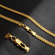 Men's Necklace Gold Snake Link Chain Necklace For Men Fashion Male Jewelry 2018 Wholesale Dropshipping Gift 5mm KGN399 2024 - buy cheap