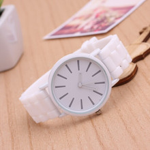 Promotion 2016 New Arrival Women Silicone Watch Geneva Women's Quartz Watches For Woman Wristwatch Montre Femme Hours Sale 2024 - buy cheap