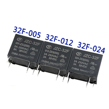 5 tabletes relé hf32f pçs/lote 012 024-zs3 3a 5pin 2024 - compre barato
