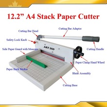 Brand New Heavy Duty 15KG All Metal Ream Guillotine 12In A4 SIze Stack Paper Cutter 2024 - buy cheap