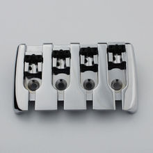 Quality 4 String bass guitar bridge chrome BB001 2024 - buy cheap