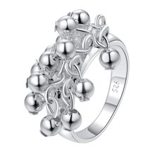 bling beads shiny Silver plated Ring Fashion Jewerly Ring Women&Men , /ZQZYMXVC JYMQTIKA 2024 - buy cheap