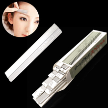 10pcs Eyebrow Trimmer Makeup Knife Scraping Eyebrow Razor Finishing Sharp Stainless Steel Blade  Makeup Tools 2024 - buy cheap