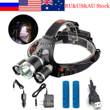 ZK40 7000LM LED Head Lamp Headlight Flashlight Forehead Hunting Camping Fishing Mining Torch Light 18650 Rechargeable Battery 2024 - buy cheap