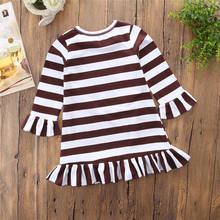 Toddler Infant Child Kid Baby Girl Turkey Dress Long Sleeve Princess Party Dresses Kid Thanks Giving Clothes 1-6T 2024 - buy cheap