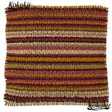 Cross stitch rug kit to stitch Crocheting Rug Yarn Patchwork Pillowcase latch hook rug embroidery yarn handicraft stripe carpet 2024 - buy cheap