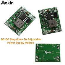 Ultra-Small Size DC-DC Step Down Power Supply Module 3A Adjustable Buck Converter for Arduino Replace LM2596 2024 - buy cheap