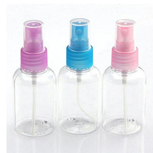 1/5Pcs Mini Plastic Transparent Small Empty Spray Bottle For Make Up And Skin Care Refillable Travel Use 50ML 2024 - buy cheap
