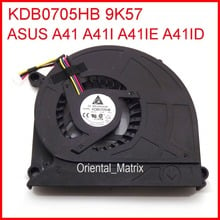 Cooler original novo, ksb0705ha, dc5v, 0.40a, para asus a41ie, a41id, a41, a41i, laptop, cpu, cooler 2024 - compre barato