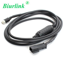 Biurlink 3 Pin 3.5mm Cable Adapter Aux Audio For BMW E39 E46 E53 X5 16:9 CD Player NAVI 3Pin CD Changer Jack Plug 2024 - buy cheap