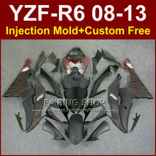 Matte black custom fairings for YAMAHA 2008 2009 2011 2013 YZF-R6 Injection mold bodywork YZF R6 08-13 aftermarket YZF1000 ABS 2024 - buy cheap