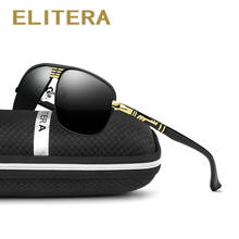 ELITERA Unisex Classic Brand Men Alloy Sunglasses HD Polarized UV400 Mirror Male Sun Glasses Women For Men Oculos de sol 2024 - buy cheap