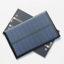 5V 1.2W Policristalino Módulo Solar Cell 110*69MM pçs/lote 50 Carregador de Painel Solar Para Bateria de 3.6V Atacado Frete Grátis 2024 - compre barato
