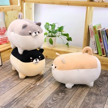 1PC New 40cm 50cm Cute Shiba Inu Dog Plush Toy Stuffed Soft Animal Corgi Chai Pillow Christmas Gift for Kids Kawaii Cartoon Doll 2024 - buy cheap