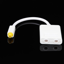 Mini USB Digital Toslink fibra óptica Audio 1 a 2 hembra adaptador divisor Cable Micro Usb 2024 - compra barato