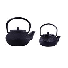 New High Quality Wholesale 300ml Mini Cast Iron Kettle Teapot Tea Set Dropshipping 2024 - buy cheap