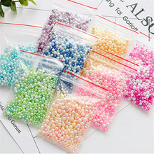 500pcs Beads Slime Supplies DIY Glitter Pearls Slime Filler Fluffy Decoration Gradient Slime Accessories 2024 - buy cheap