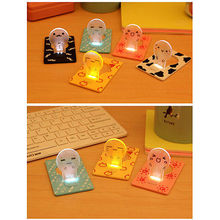 Card Light Credit Card Size Foldable Pocket Light Portable Cute Night Lamp 2024 - buy cheap