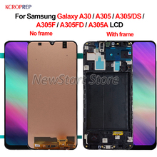 6,4 "para Samsung Galaxy A30 A305 A305F A305A pantalla LCD de montaje de digitalizador con pantalla táctil para Samsung A305/DS A305FD lcd 2024 - compra barato